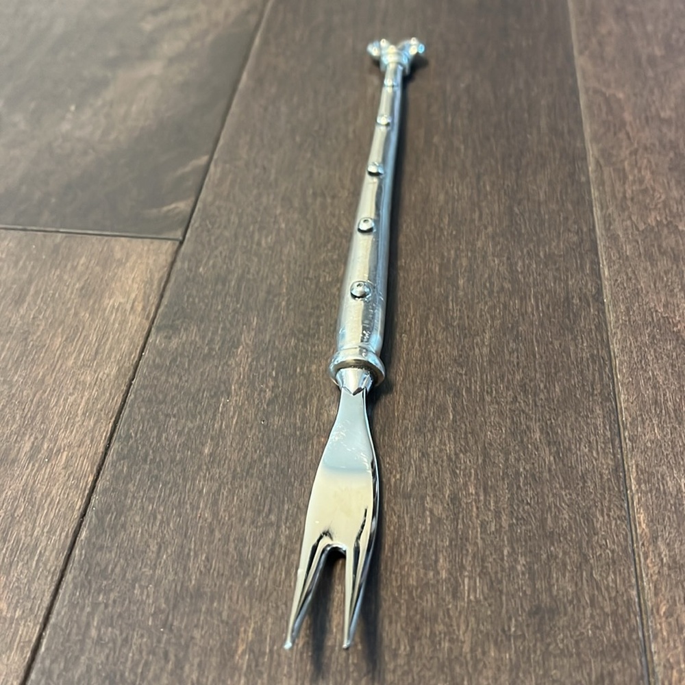 Carrol Boyes Modern Art Pickle Appetizer Fork